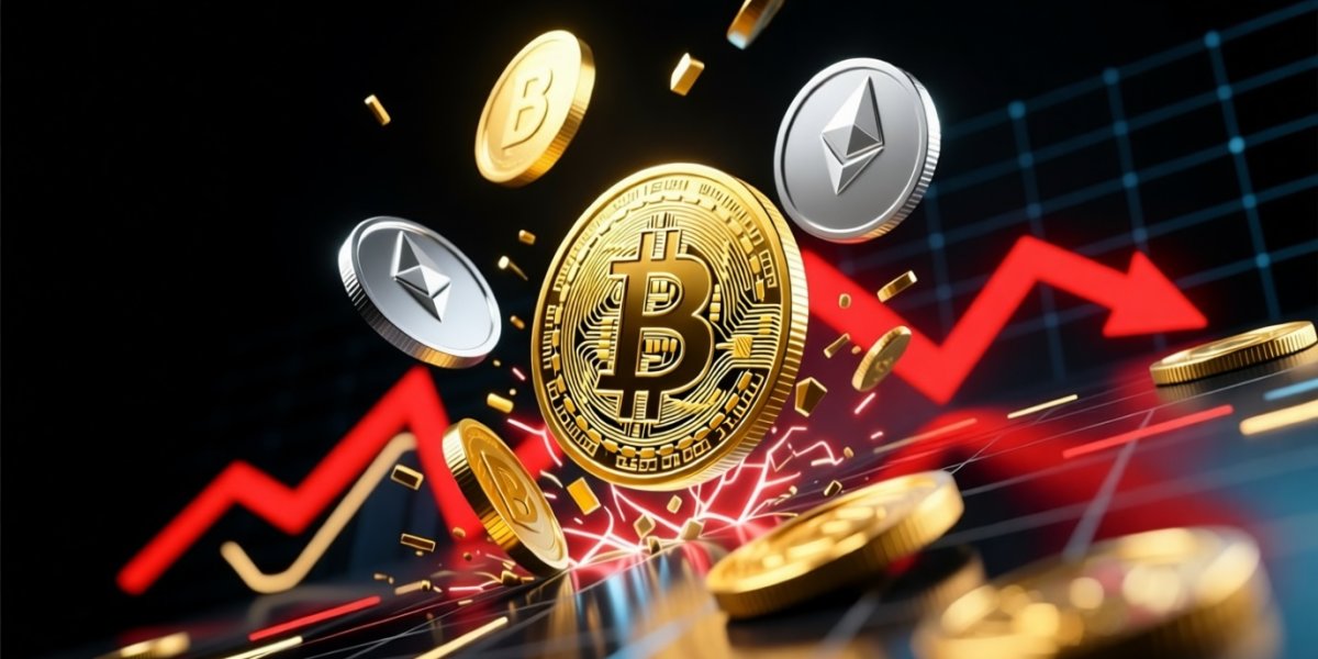 Криптоземлетрясение: как за одни сутки с рынка испарились миллиарды, а биткоин рухнул к ноябрьским минимумам Криптоземлетрясение: как за одни сутки с рынка испарились миллиарды, а биткоин рухнул к ноябрьским минимумам